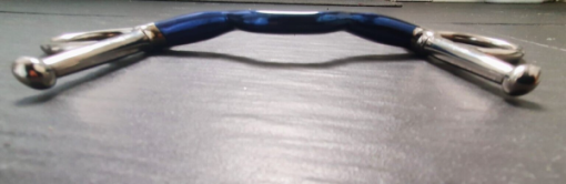 Full Cheek Ported Horse Happy Tongue Blue Sweet Iron Bit Snaffle Multiple Sizes - Image 8